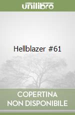 Hellblazer #61 libro