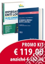 Kit Impiegato negli enti locali. Quiz commentati per la preparazione al concorso-Codice degli enti locali. Annotato con dottrina, giurisprudenza e formule libro