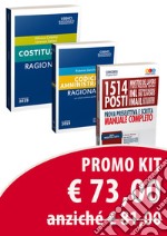 Kit 1514 posti Ministero del lavoro e delle politiche sociali, INL e INAIL. Prova preselettiva e scritta. Manuale completo-Costituzione ragionata-Codice amministrativo ragionato libro