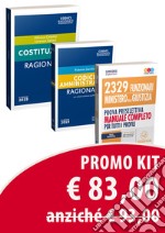 Kit 2329 funzionari Ministero della Giustizia. Prova preselettiva. Manuale completo per tutti i profili-Costituzione ragionata-Codice amministrativo ragionato. Con espansione online libro