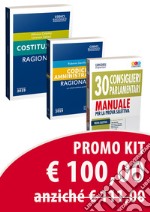 Kit 30 consiglieri parlamentari. Manuale per la prova selettiva-Costituzione ragionata-Codice amministrativo ragionato libro