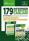 179 Infermieri AO Brotzu Cagliari. Kit completo per la preparazione al concorso. Manuale completo, 2000 quiz spiegati e commentati libro di Fusco Nicoletta Tricarico Annalisa