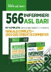 Concorso 566 infermieri ASL Bari: manuale completo + 2000 quiz spiegati e commentati libro