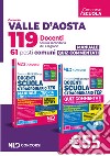 Concorso 119 docenti Valle d'Aosta. 61 posti Comuni. Manuale per tutte le prove + Quiz libro