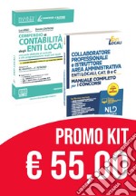 Kit collaboratore professionale e istruttore area amministrativa enti locali categorie b e c-Compendio di programmazione e contabilità enti locali libro