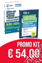 Concorso scuola 2020 kit: Discipline antropo-psico-pedagogiche, metodologie e tecnologie didattiche. Manuale completo per il conseguimento di 24 CFU e pela 2ª prova scritta concorso a cattedre-TFA. Competenze linguistiche. Teoria e quiz per la prepa libro