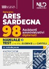 ARES Sardegna. Concorso per 98 assistenti amministrativi 2024. Con software di simulazione libro