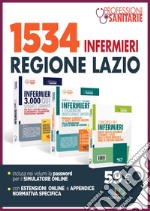 Kit concorso 1534 Infermieri Regione Lazio: manuale + quiz + appendice con quesiti ufficiali libro