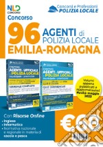 Concorso 96 Agenti Emilia Romagna. Manuale per i concorsi completo di tutte le materie + quiz commentati libro