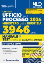 Concorso Ufficio del processo 3946 posti (UPP) Ministero della Giustizia 2024 libro