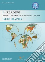 J-Reading. Journal of research and didactics in geography (2019). Vol. 1 libro