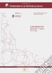 Periodico di mineralogia (2019). Vol. 88 libro