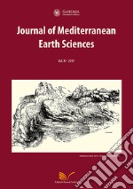 Journal of mediterranean earth sciences. Vol. 11 libro