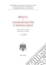 Rivista di studi bizantini e neoellenici. Ediz. anastatica (1992). Vol. 29 libro