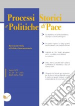 Processi storici e politiche di pace (2021). Vol. 29-30 libro