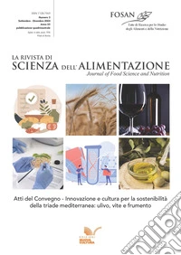 La rivista di scienza dell'alimentazione (2024). Vol. 3: Settembre-Dicembre libro