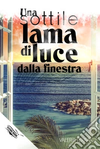 Una sottile lama di luce dalla finestra libro