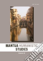 Mantua humanistic studies. Vol. 9 libro