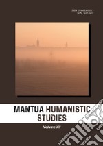 Mantua humanistic studies. Vol. 12 libro