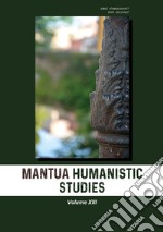 Mantua humanistic studies. Vol. 13 libro