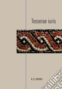Tesserae iuris (2020). Vol. 1/2 libro