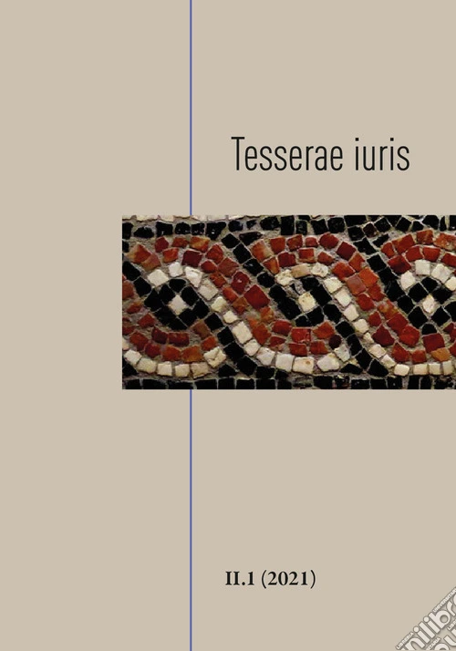 Tesserae iuris (2020). Vol. 2/1