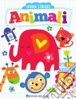 Animali. Grandi stickers. Con adesivi libro