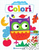 Colori. Grandi stickers. Con adesivi libro