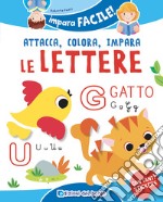 Le lettere dell'alfabeto. Con adesivi. Ediz. a colori libro