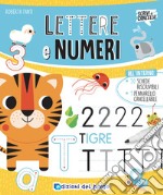 Lettere e numeri. Ediz. a colori. Con pennarello cancellabile libro