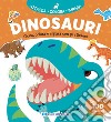 Dinosauri. Gioca, colora e impara con gli sticker. Ediz. a colori libro