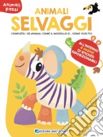 Animali selvaggi. Animali pazzi. Con adesivi. Ediz. a colori libro