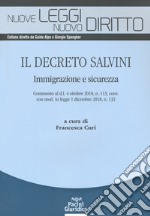 Il Decreto Salvini. Immigrazione e sicurezza libro