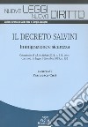 Il Decreto Salvini. Immigrazione e sicurezza libro