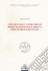 Origini e costituzione dello «studium generale» nel diritto comune dei secoli XII-XIV libro di Nardi Paolo