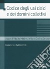 Codice degli usi civili e dei domini collettivi libro