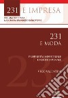 231 e moda. Proprietà industriale e rischio penale libro