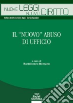 Il nuovo abuso di ufficio libro