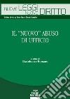 Il nuovo abuso di ufficio libro