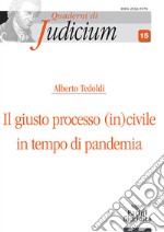 Il giusto processo (in)civile in tempo di pandemia libro