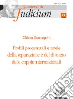 Profili processuali e tutele della separazione e del divorzio delle coppie internazionali libro