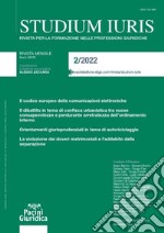 Studium iuris. Rivista per la formazione nelle professioni giuridiche (2022). Vol. 2 libro