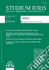 Studium iuris. Rivista per la formazione nelle professioni giuridiche (2022). Vol. 2 libro