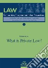 What is private law? libro di Alpa