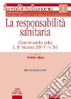 Responsabilità sanitaria libro di Alpa