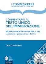 Commentario al testo unico dell'immigrazione libro