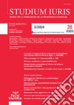 Studium iuris. Rivista per la formazione nelle professioni giuridiche (2024). Vol. 3 libro