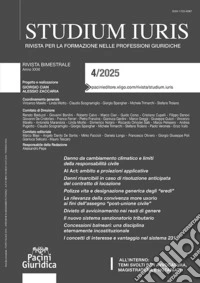 Studium iuris. Rivista per la formazione delle professioni giuridiche (2025). Vol. 4 libro