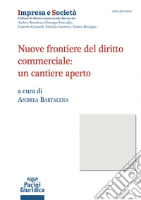 Nuove frontiere del diritto commerciale: un cantiere aperto libro