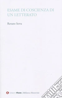Esame di coscienza di un letterato libro